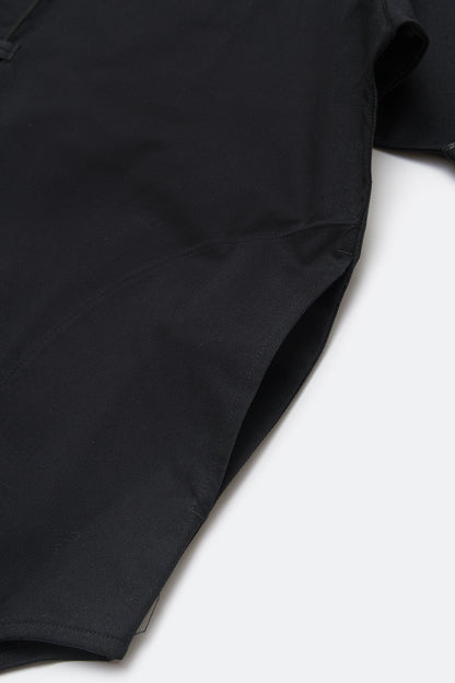 NEEDLESS EMBROIDERY KUNG FU STYLE BASEBALL SHIRT/ BLACK - GROGROCERY