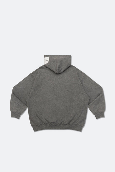 NEEDLESS GROCERY LOGO HOODIE/ GREY - GROGROCERY