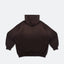 NEEDLESS GROCERY WASHED HOODIE/ DARK BROWN - GROGROCERY