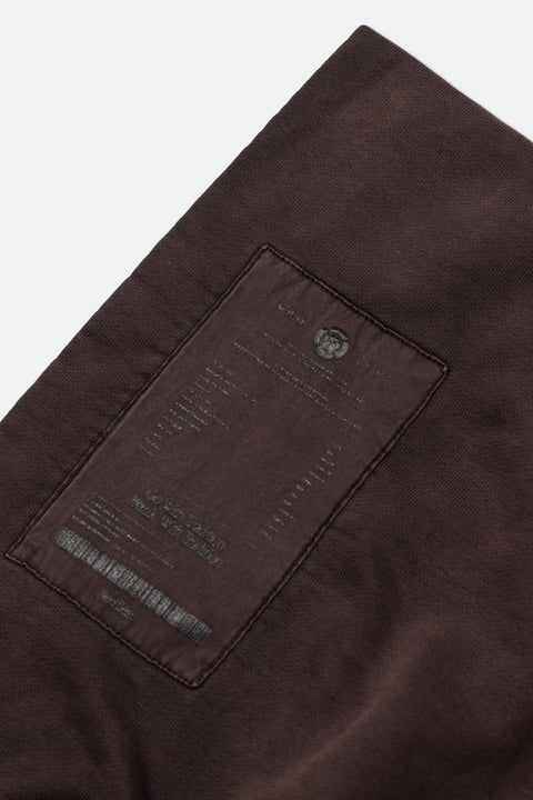 NEEDLESS GROCERY WASHED HOODIE/ DARK BROWN - GROGROCERY