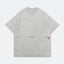 NEEDLESS GROCERY WASHED LOGO TEE/ COOL GREY - GROGROCERY