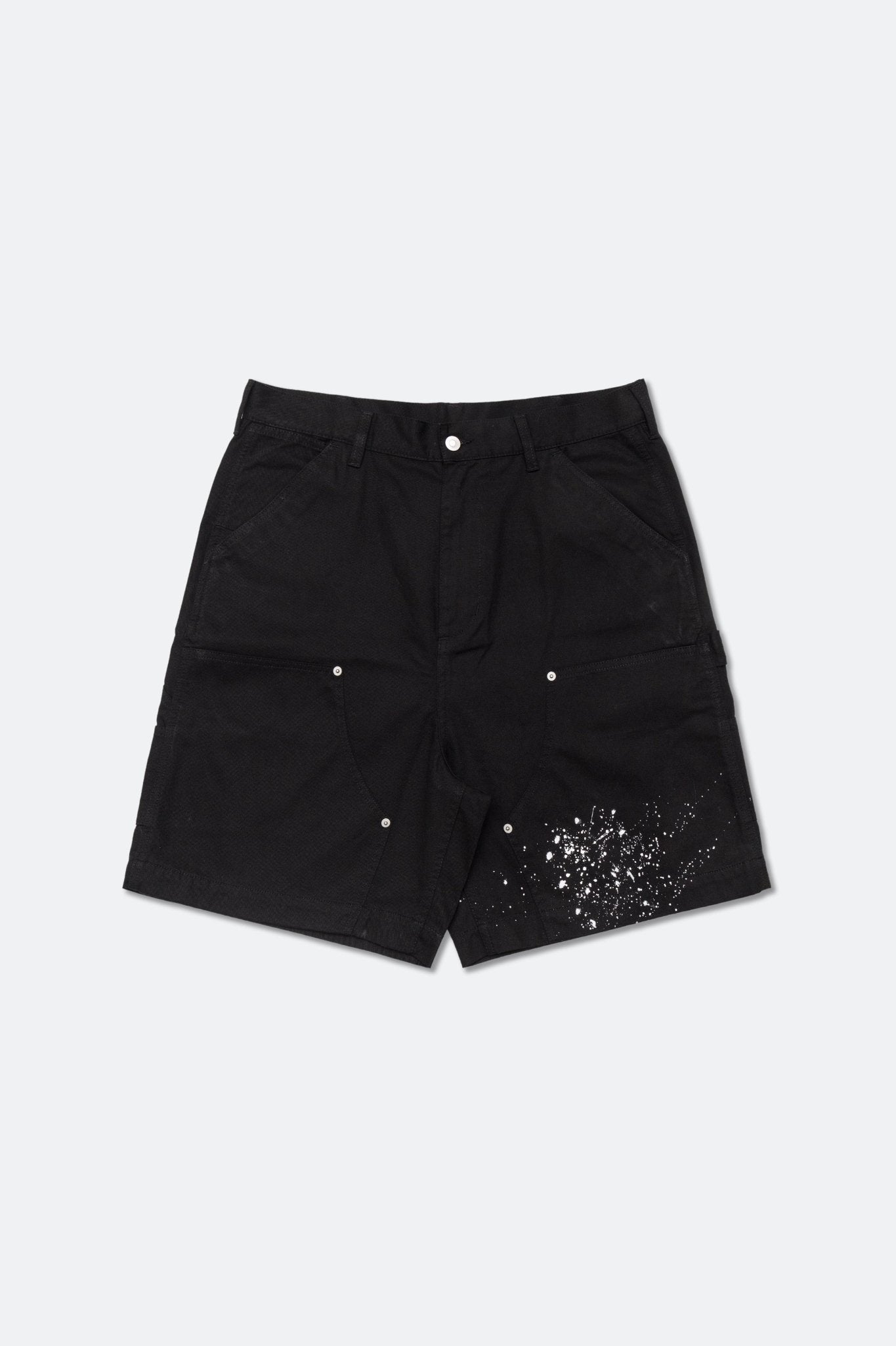 NEEDLESS PAINTING WORKER SHORTS/ BLACK - GROGROCERY