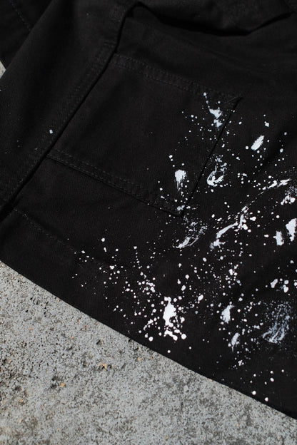 NEEDLESS PAINTING WORKER SHORTS/ BLACK - GROGROCERY