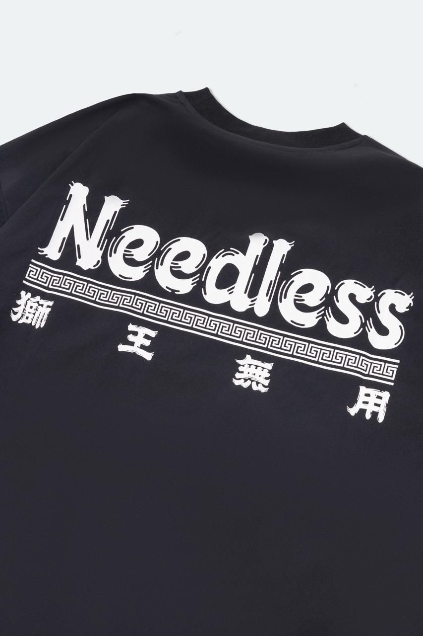 NEEDLESS SPECIAL PRODUCT 26 SPORTSTYLE LONG SLEEVE / BLACK - GROGROCERY