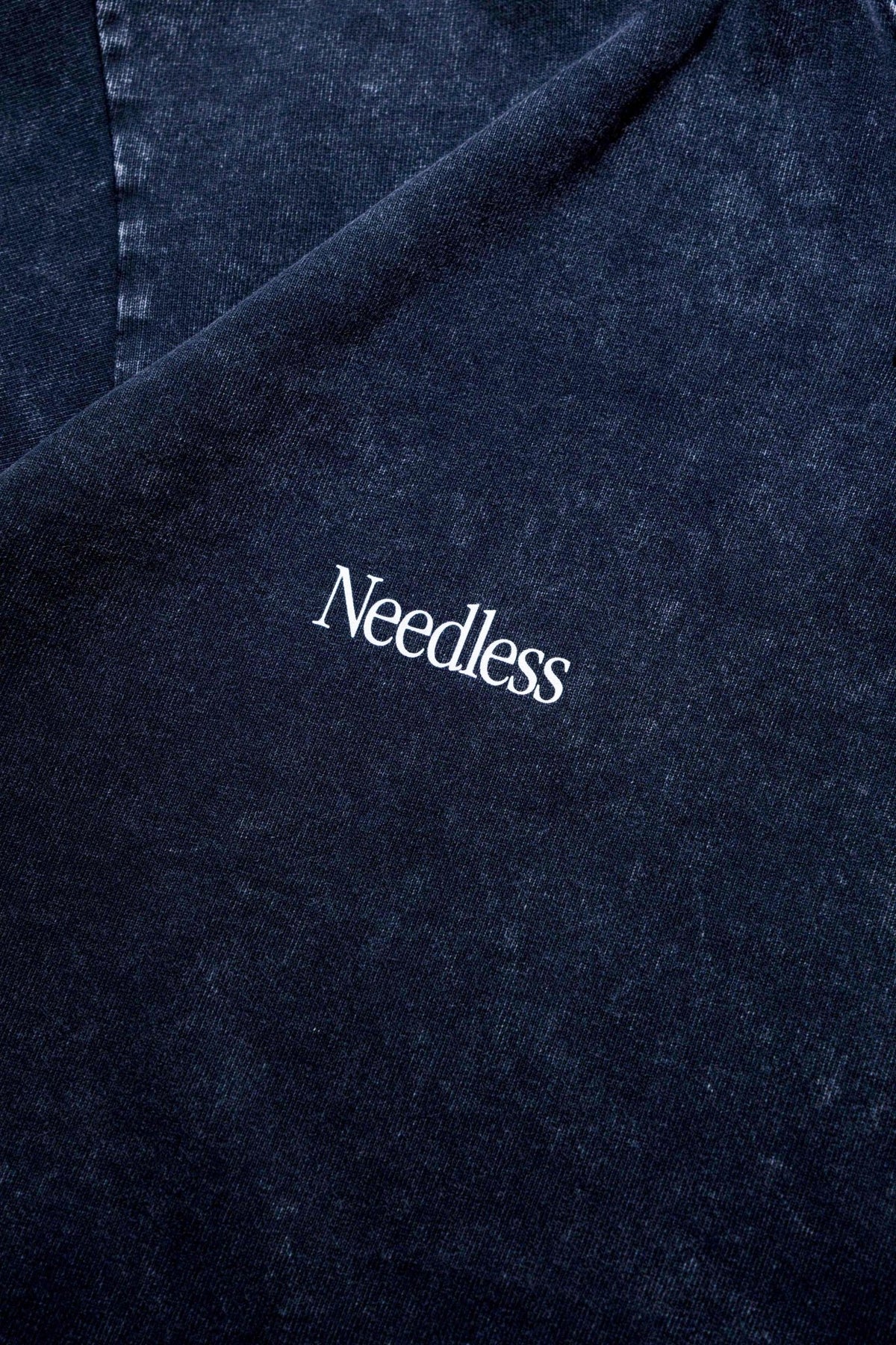 NEEDLESS SS26 KUNG FU TEE WASHED TEE/ BLACK - GROGROCERY