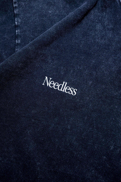 NEEDLESS SS26 KUNG FU TEE WASHED TEE/ BLACK - GROGROCERY