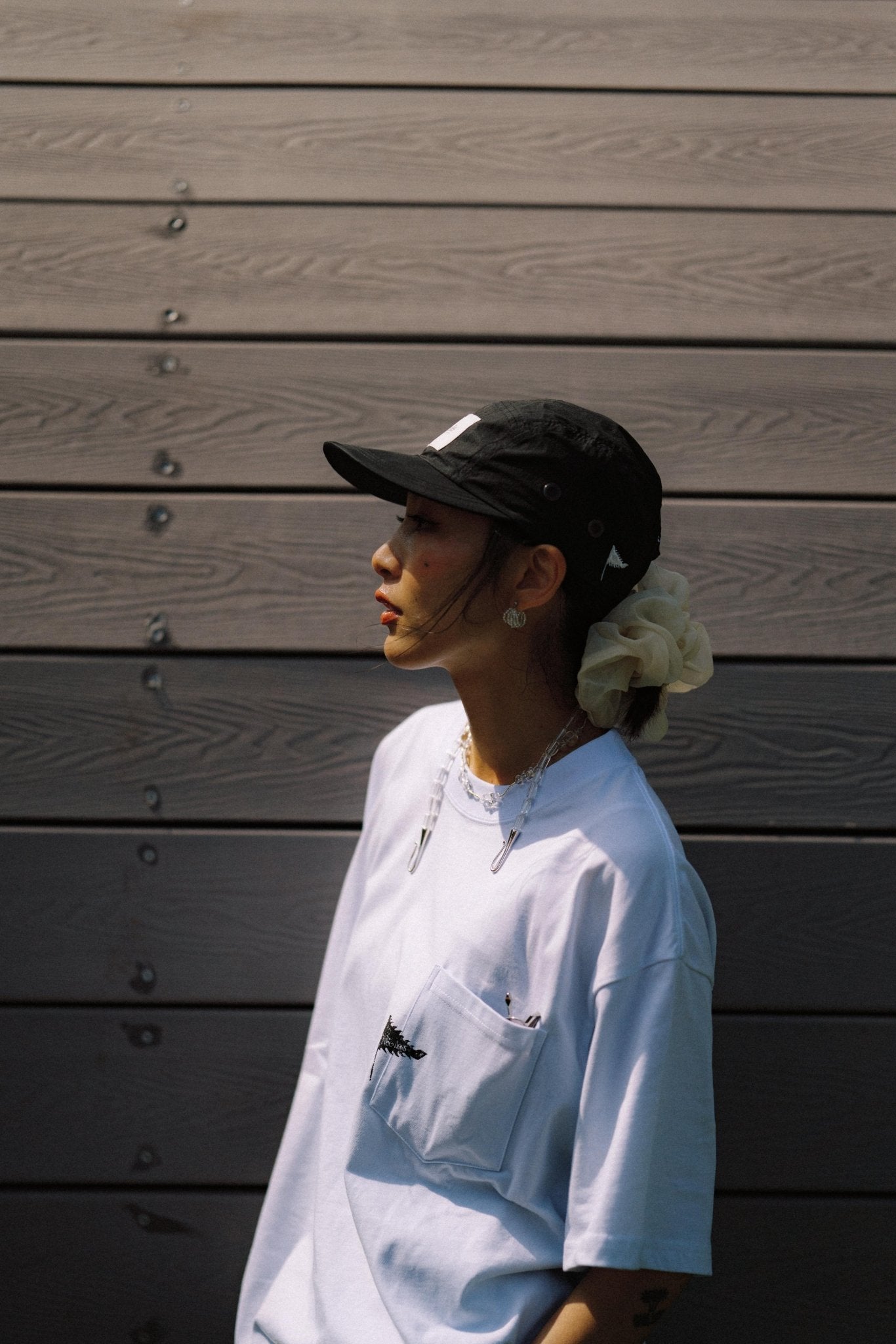 NEEDLESS SS26 SPORTY NYLON CAP/ BLACK - GROGROCERY