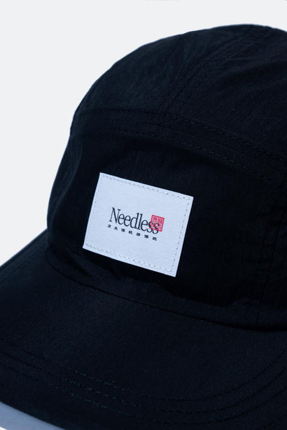 NEEDLESS SS26 SPORTY NYLON CAP/ BLACK - GROGROCERY