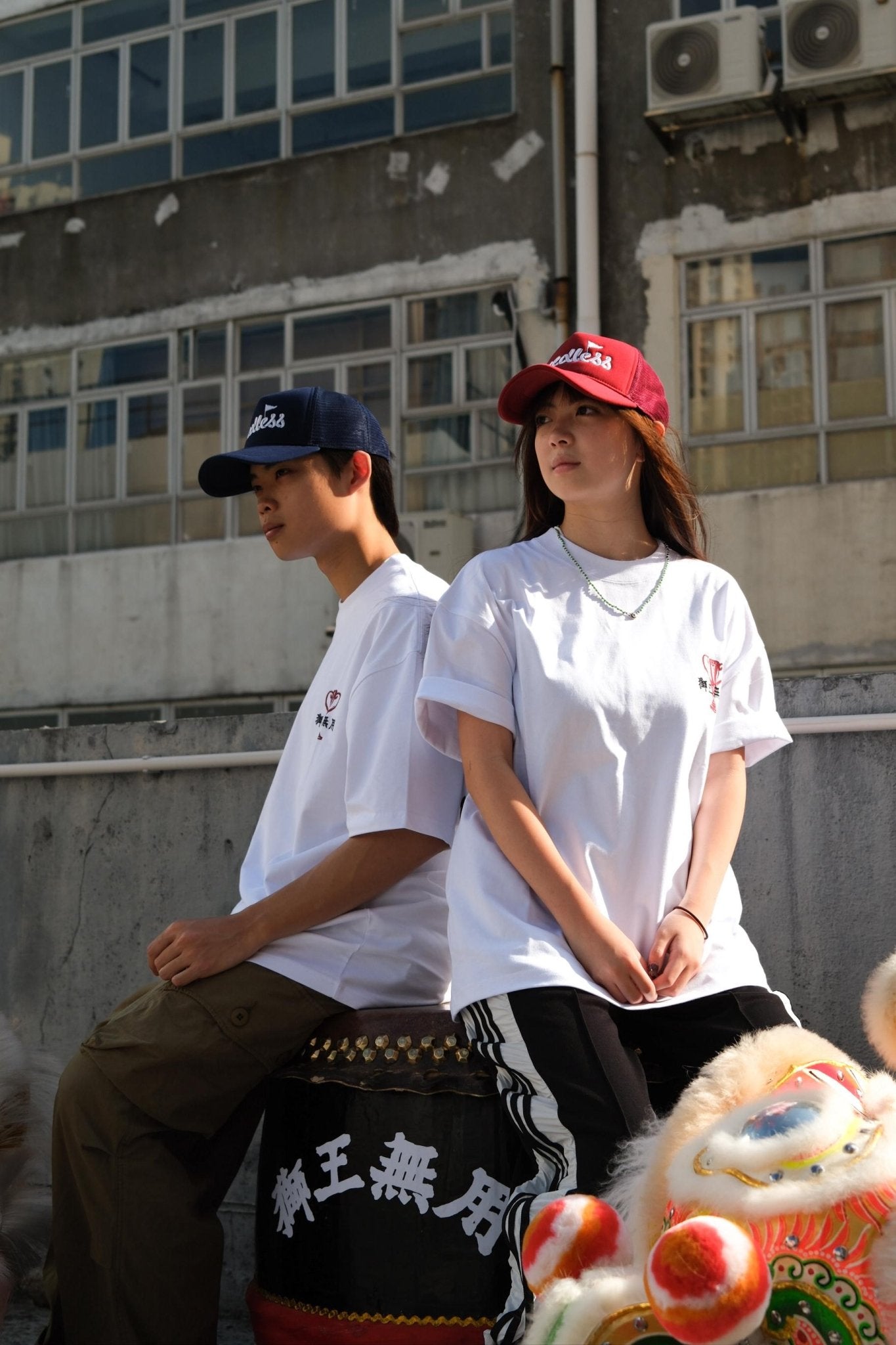 NEEDLESS TO WIN GRAPHIC LOGO TEE/ WHITE - GROGROCERY