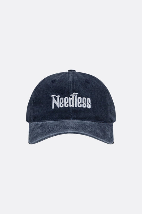 NEEDLESS WASHED CAP / NAVY - GROGROCERY