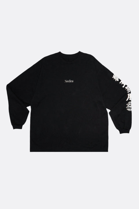 NEEDLESS x EPILOGUE LONG SLEEVE/ BLACK - GROGROCERY