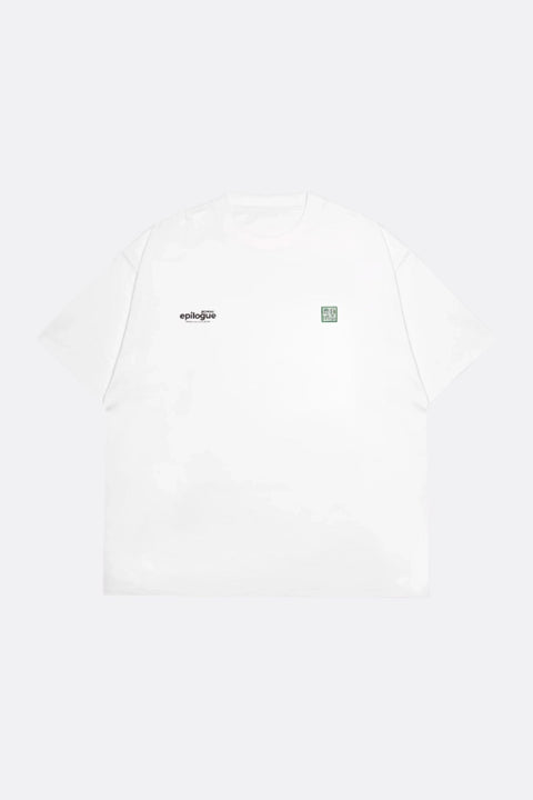 NEEDLESS x EPILOGUE TEE/ WHITE - GROGROCERY