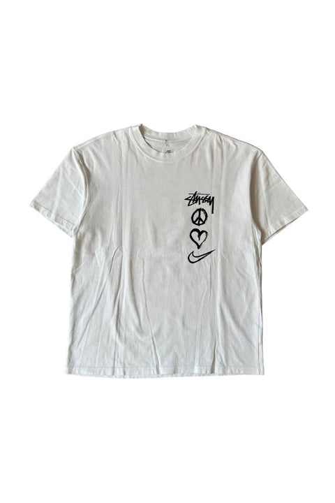 Nike x Stussy 22SS Peace Love Swoosh T - shirt - GROGROCERY