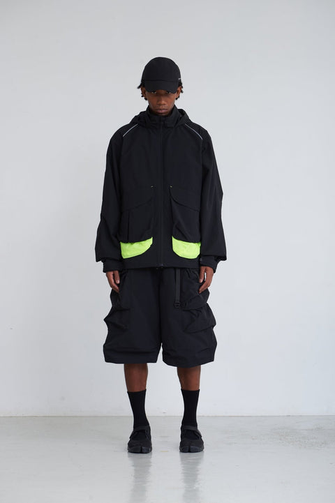 NINEpointNINE DUO 3D POCKET PARKA/ BLACK - GROGROCERY