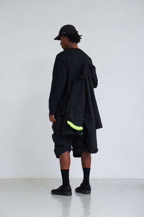 NINEpointNINE DUO 3D POCKET PARKA/ BLACK - GROGROCERY