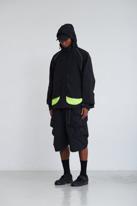 NINEpointNINE DUO 3D POCKET PARKA/ BLACK - GROGROCERY