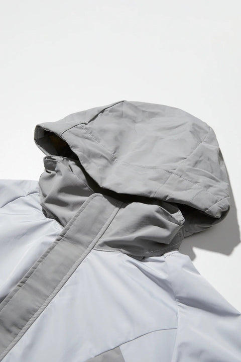 NINEpointNINE ELEMENT 3L SHELL PARKA/ LIGHT GREY - GROGROCERY