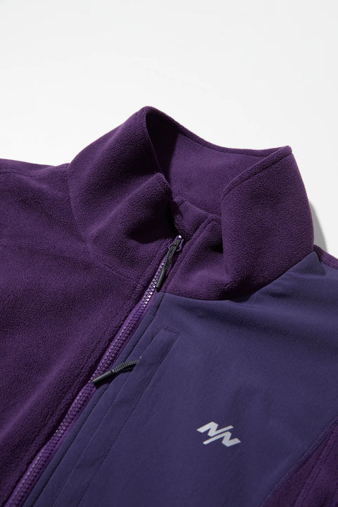 NINEpointNINE ELEMENT FLEECE JACKET/ PURPLE - GROGROCERY