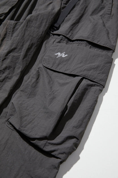 NINEpointNINE ELLIPS 360 WIDE PANTS/ GREY - GROGROCERY