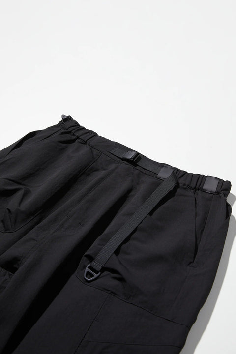 NINEpointNINE MIST SIDE POCKET BREATHE PANTS/ BLACK - GROGROCERY