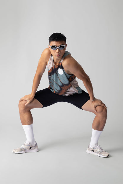 PARTICIPATION BUTTERFLY V2 SINGLET - GROGROCERY