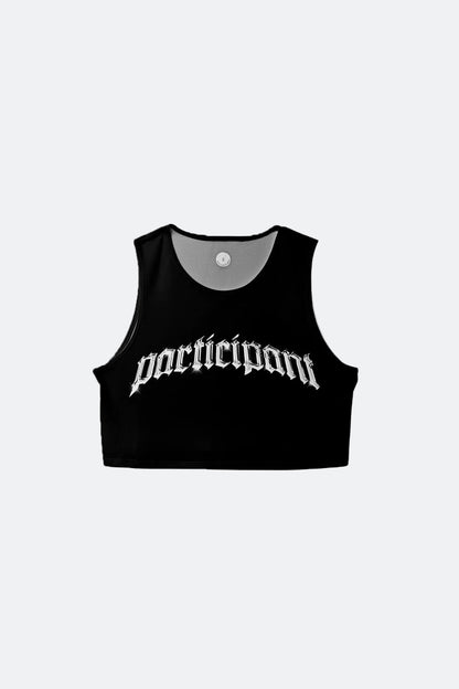 PARTICIPATION CHROME CROP SINGLET - GROGROCERY