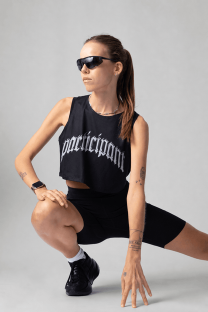 PARTICIPATION CHROME CROP SINGLET - GROGROCERY