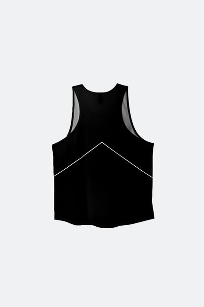 PARTICIPATION MARATHON BLACK SINGLET