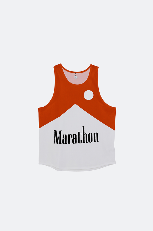 PARTICIPATION MARATHON RED SINGLET - GROGROCERY