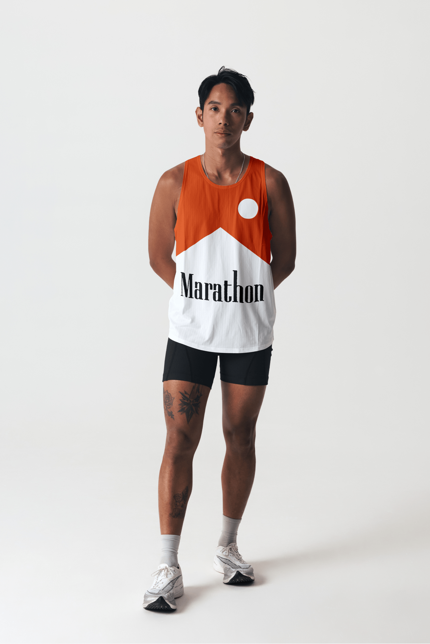 PARTICIPATION MARATHON RED SINGLET - GROGROCERY