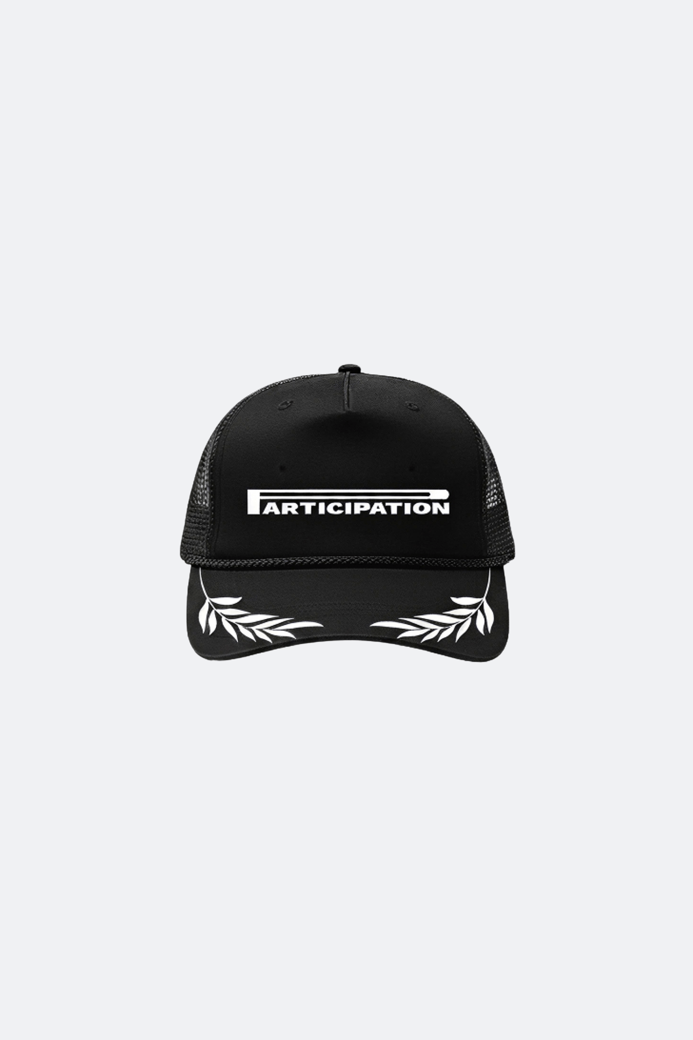 PARTICIPATION PODIUM CAP IN BLACK - GROGROCERY