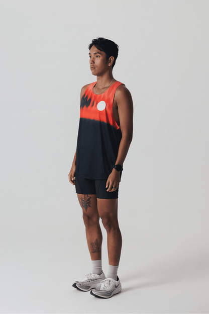 PARTICIPATION RED GLASS SINGLET - GROGROCERY