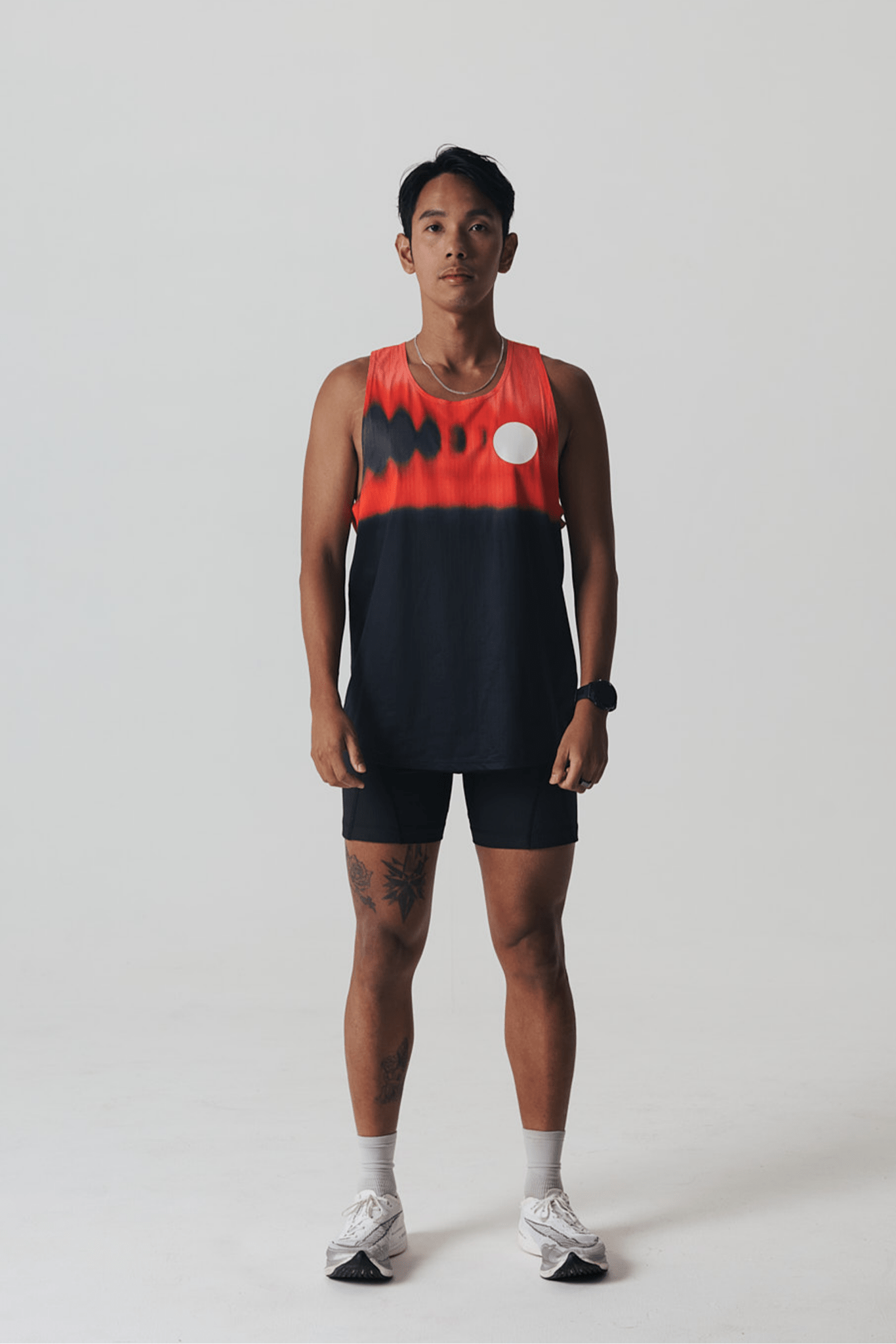 PARTICIPATION RED GLASS SINGLET - GROGROCERY