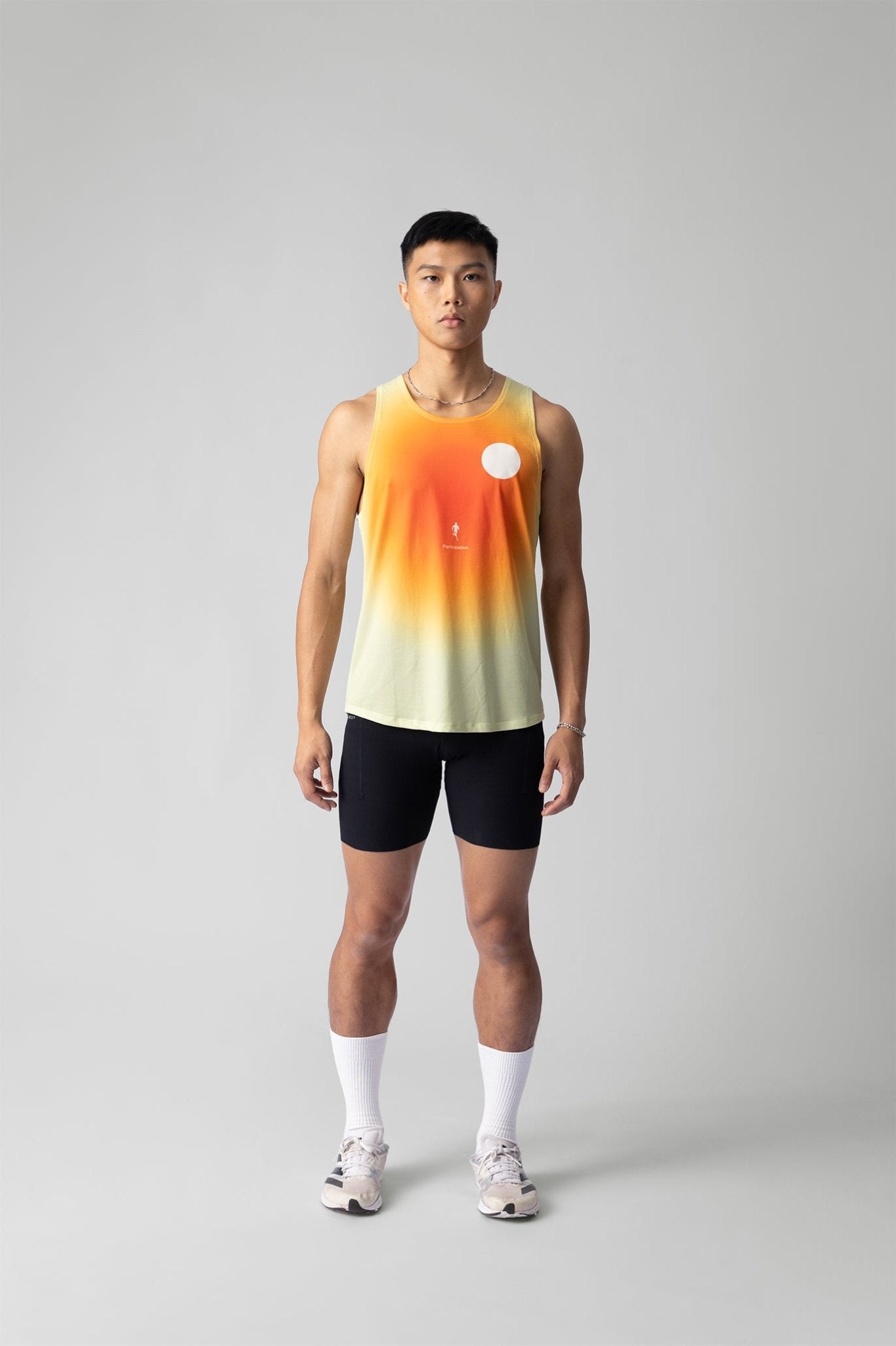 PARTICIPATION SAGE RED SINGLET - GROGROCERY