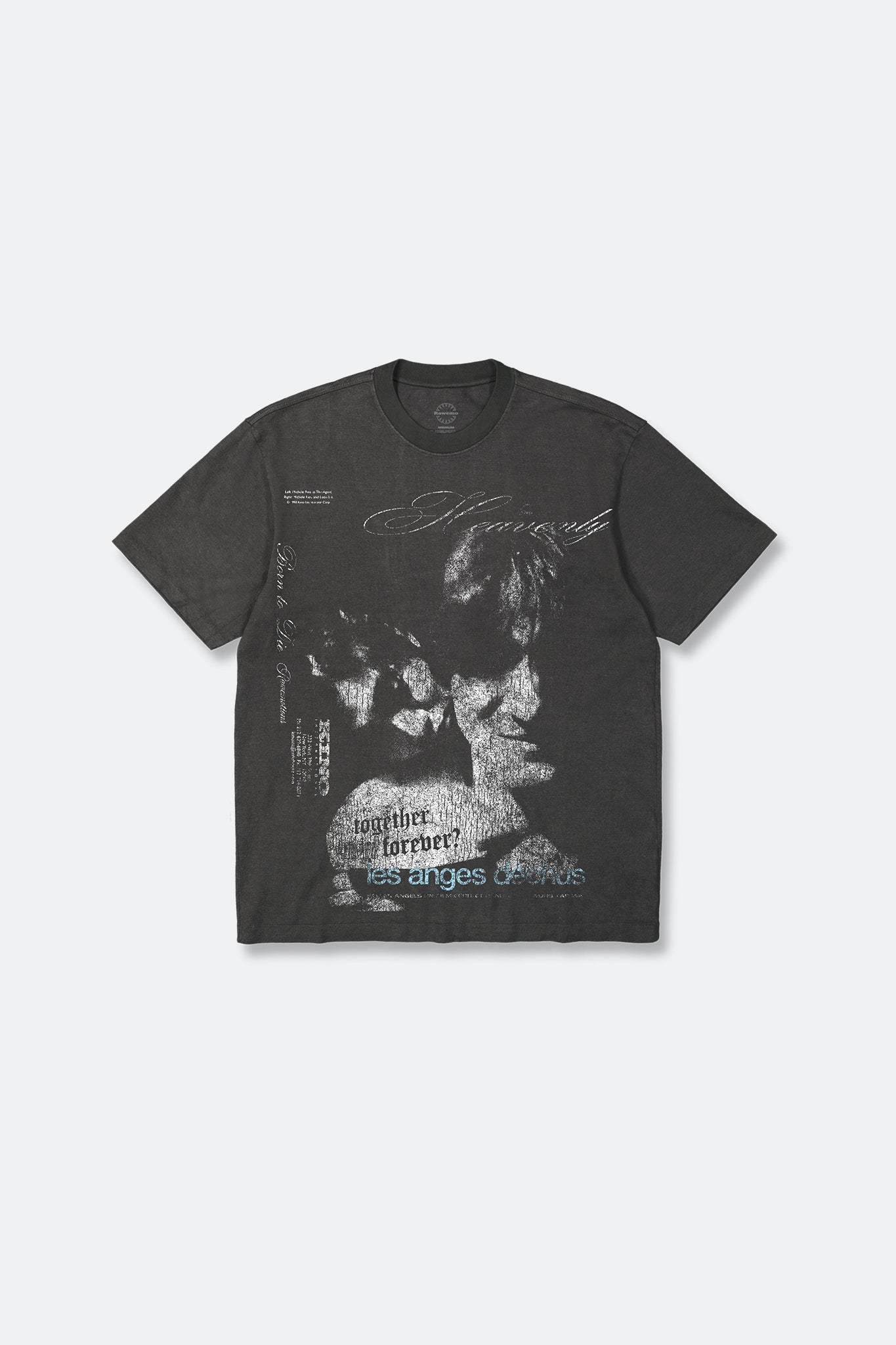 RAWEMOTIONS LES ANGES DECHUS TEE/ BLACK - GROGROCERY