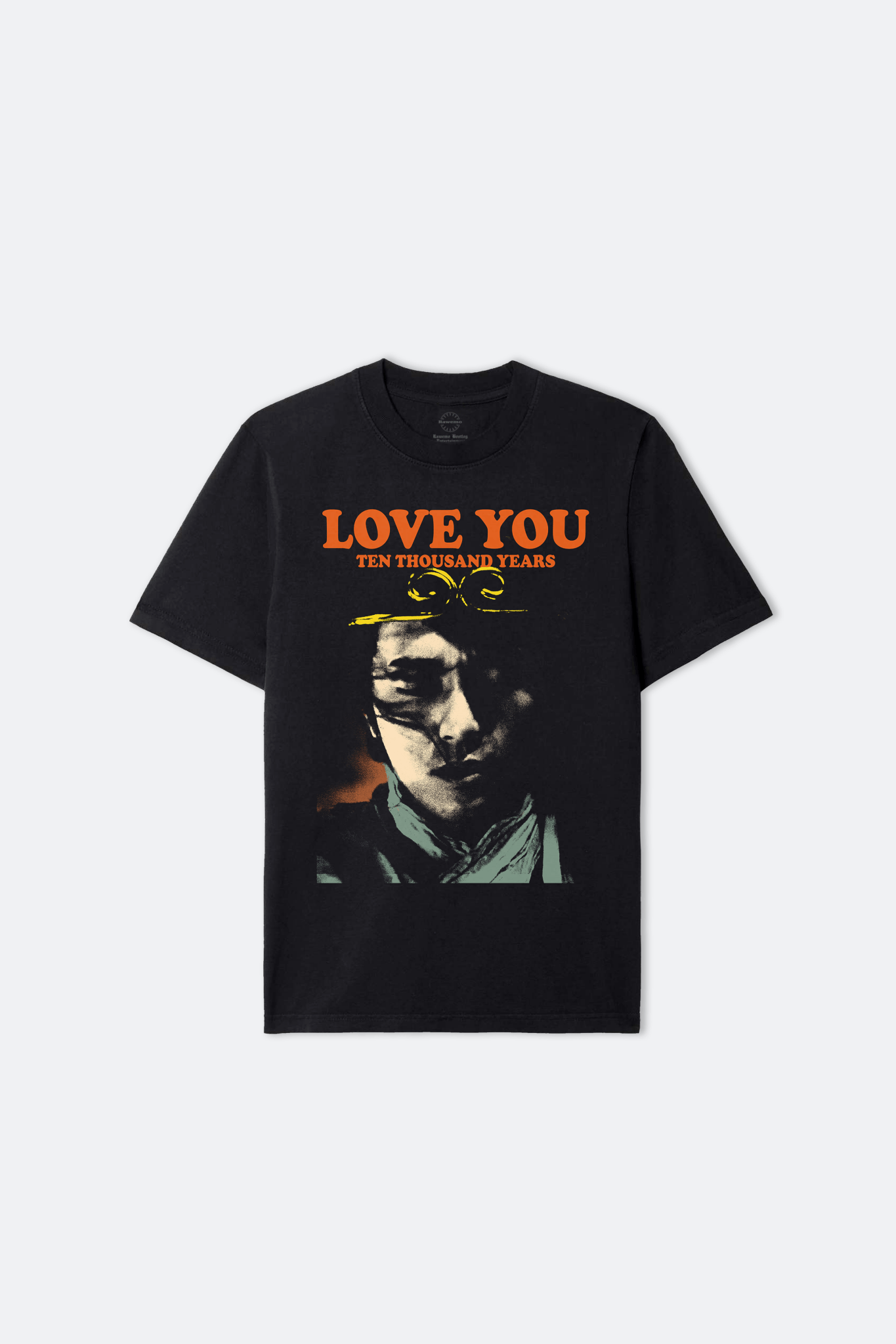 RAWEMOTIONS LOVE YOU 10000 YEARS TEE/ BLACK - GROGROCERY