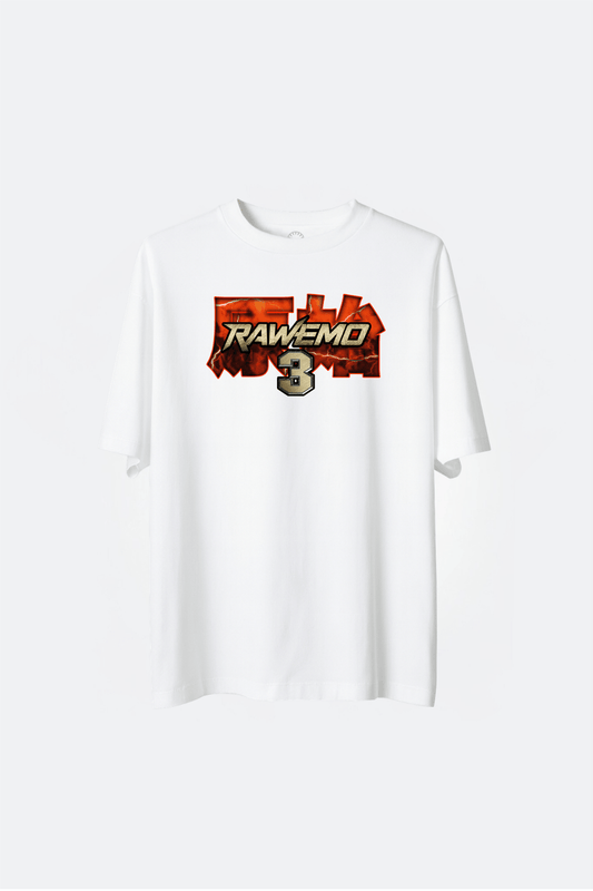 RAWEMOTIONS RAWEMO 3 TEE/ WHITE - GROGROCERY