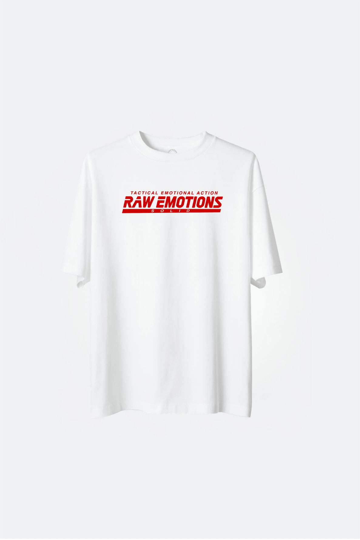 RAWEMOTIONS SOLID TEE/ WHITE - GROGROCERY
