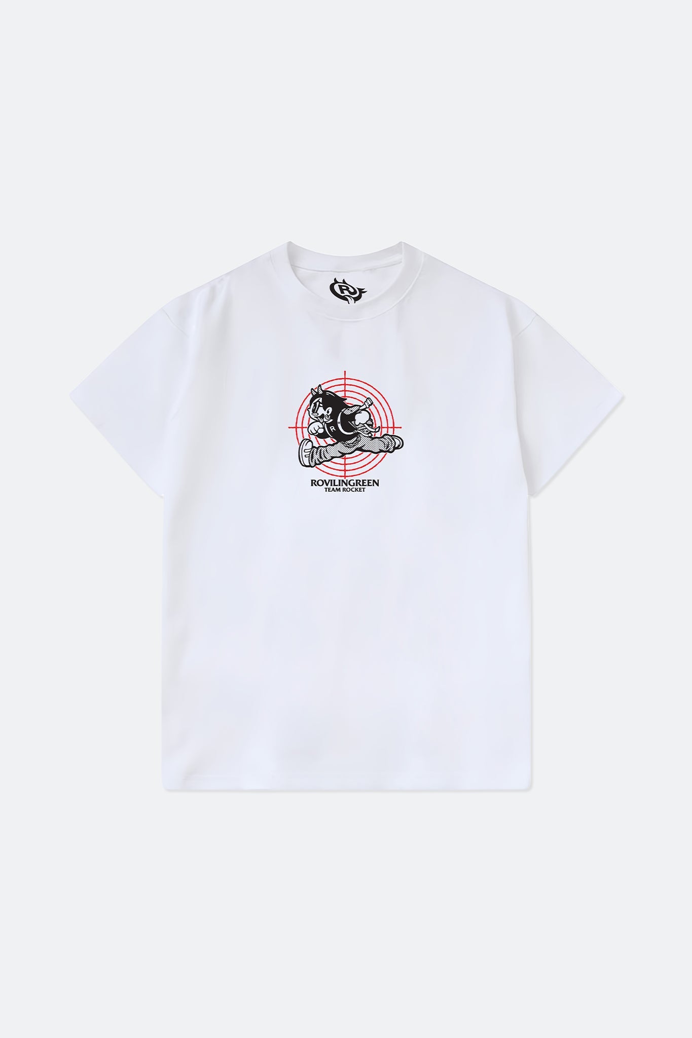 RHYTHM TEAM ROCKET GRAPHIC TEE/ WHITE - GROGROCERY