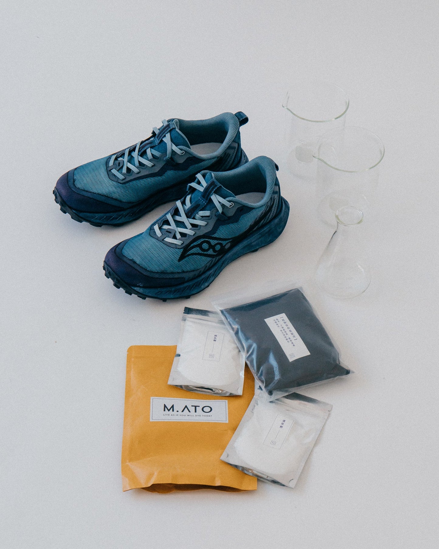 SAUCONY x 3SIXTEEN PEREGRINE 15/ GESSO w/ M.ATO DIY PACK - GROGROCERY