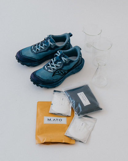 SAUCONY x 3SIXTEEN PEREGRINE 15/ GESSO w/ M.ATO DIY PACK - GROGROCERY