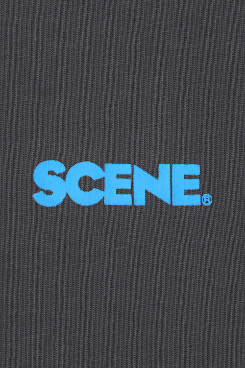 SCENE CLASSIC T - SHIRT / CHARCOAL - GROGROCERY