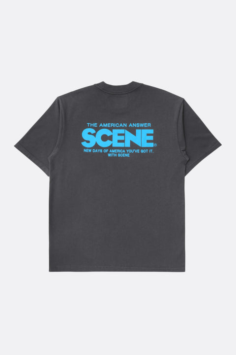 SCENE CLASSIC T - SHIRT / CHARCOAL - GROGROCERY