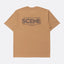 SCENE CLASSIC T - SHIRT / LIGHT BROWN - GROGROCERY