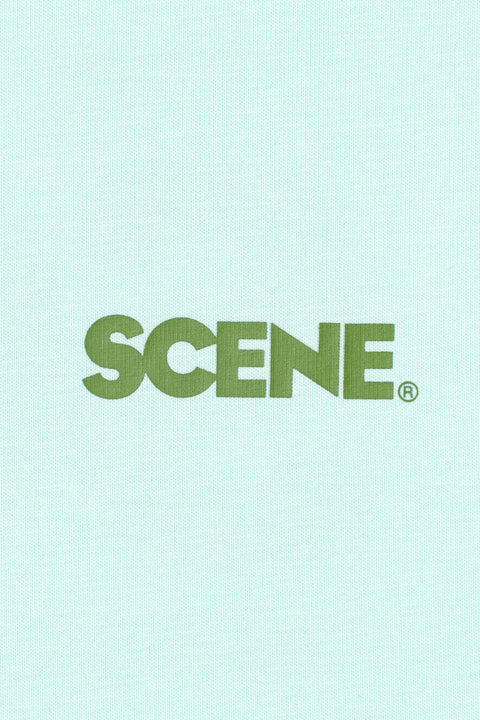 SCENE CLASSIC T - SHIRT / MINT BLUE - GROGROCERY