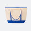 SCENE PATCHWORK TOTE BAG/ BLUE - GROGROCERY