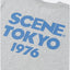 SCENE TOKYO 1976 CLASSIC T - SHIRT / GREY & NAVY - GROGROCERY