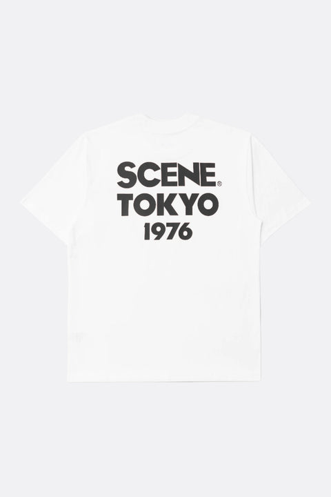 SCENE TOKYO 1976 CLASSIC T - SHIRT/ WHITE & BLACK - GROGROCERY