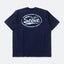 SCENE WASHED DENIM TEE/ NAVY - GROGROCERY