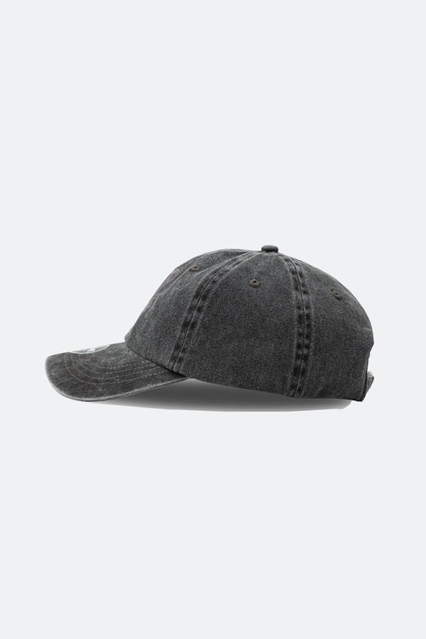 SCENE WASHED LOGO CAP / BLACK - GROGROCERY